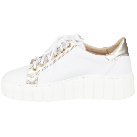 Półbuty damskie skórzane marki Syrena SST 1772 białe