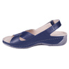 Sandały damskie skórzane SYRENA SWB 22531 granatowe