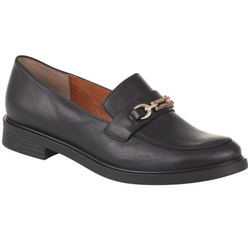 Mokasyny damskie skórzane marki Syrena SE 02902 czarne