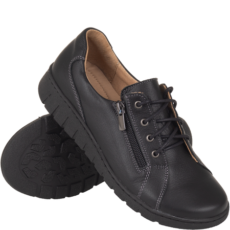 Półbuty Syrena SH 429 czarne - Komfortowe i stylowe buty