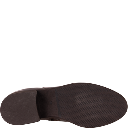 Komfortowe botki damskie skórzane Syrena SPU B-273 czekolada