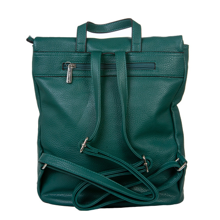 Plecak damski marki Luigi Santo w kolorze zielonym