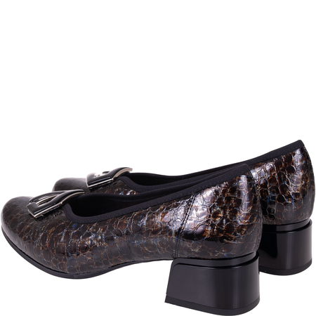 Czółenka skórzane Syrena SPU 1516 Multi Taliska W 4,5 cm