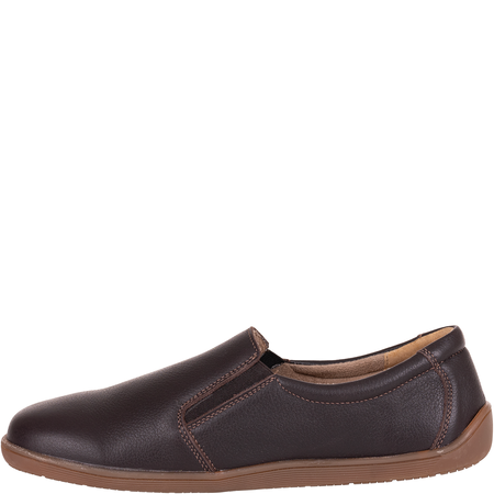 Skórzane półbuty barefoot brązowe Syrena SH 452