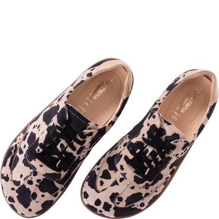 Syrena SPU 1572P barefoot krowa | beżowa skóra naturalna