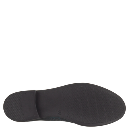 Półbuty damskie wsuwane skórzane Syrena SE 0061 zielone