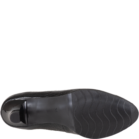 Czółenka damskie skóra naturalna Syrena SE 7115/12 czarne