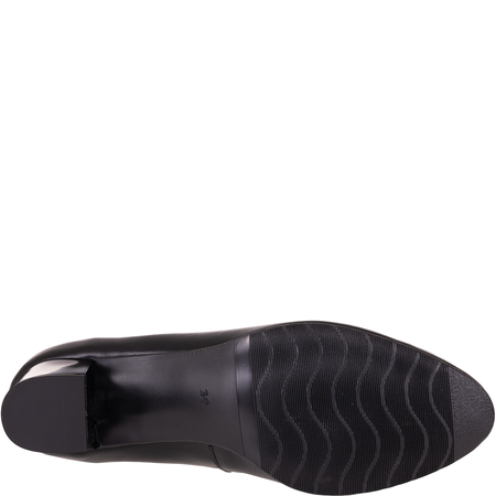 Czółenka damskie skórzane marki Syrena SE P-239 czarne