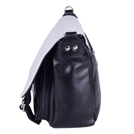 Torebka damska biało-czarna marki Syrena SO 22018