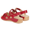 Sandały damskie skórzane SYRENA SWB 550 czerwone
