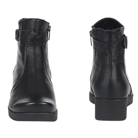 Klasyczne botki skórzane Syrena - model SE 015 B