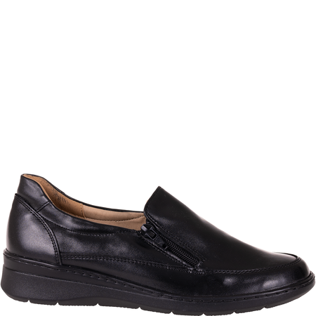 Półbuty Syrena SE 0053 czarne skóra naturalna