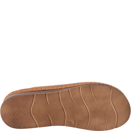 Klapki damskie skóra naturalna Syrena SST 922/M rude