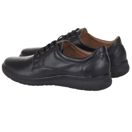 Komfortowe półbuty damskie skórzane Syrena SWB 182 czarne