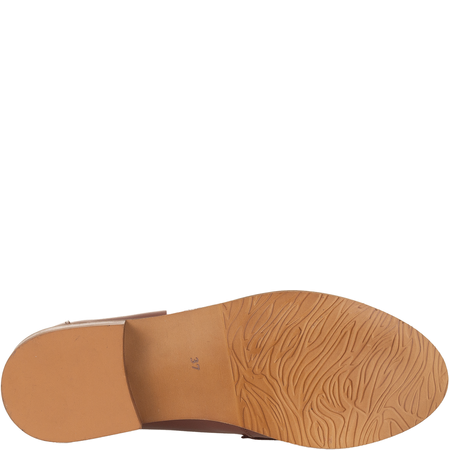 Mokasyny damskie Syrena SE P-287 brązowe, skóra licowa