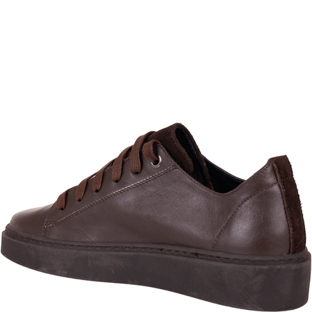 Półbuty damskie skórzane Syrena SLA 1144/294 czekolada