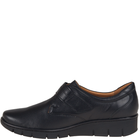 Komfortowe półbuty damskie skórzane Syrena SWB 197 czarne