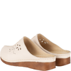 Klapki damskie skóra naturalna Syrena SST 922/M jasny beż