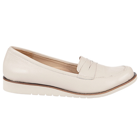 Mokasyny damskie Syrena SE 0053 w kolorze beżowym