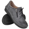 Klasyczne półbuty damskie skórzane Syrena SOT 075/M szare