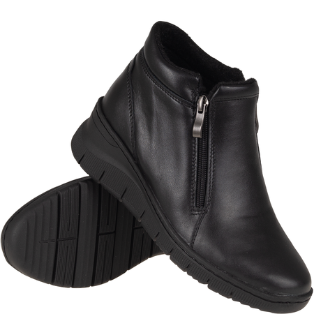 Botki Syrena SST 4110 czarne – komfortowe i stylowe obuwie