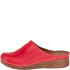 Klapki damskie skóra naturalna Syrena SST 922 czerwone