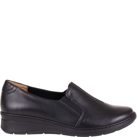 Czarne półbuty damskie skórzane marki Syrena SGO 1574