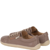 Wygodne półbuty BareFoot Syrena SH 436 - skóra, khaki