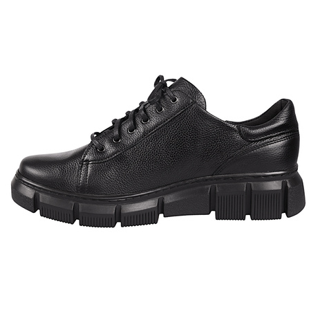 Damskie półbuty skórzane Syrena SWB 030 czarne