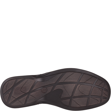 Wygodne półbuty męskie wsuwane - Syrena SH 871, brązowe