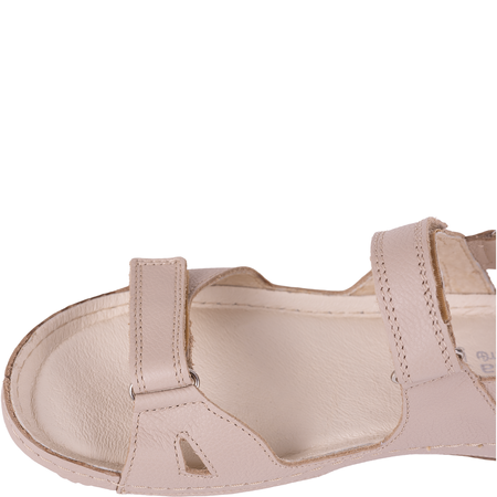 Sandały damskie skórzane Syrena Comfort SH 205 ecru