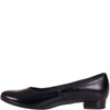 Balerinki Wielbut 177 czarne, skóra licowa, płaski obcas