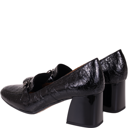 Czółenka damskie skórzane Syrena SGO 2070 carmen czarny