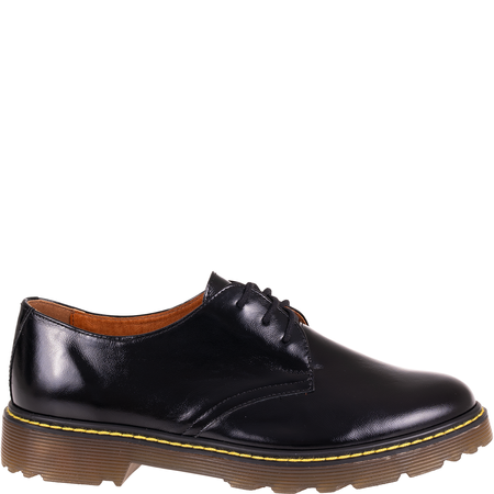 Syrena SGO 1515 czarne półbuty - skóra naturalna, eleganckie