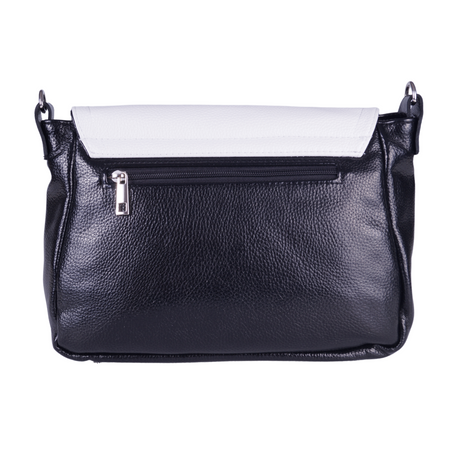 Torebka damska biało-czarna marki Syrena SO 22018