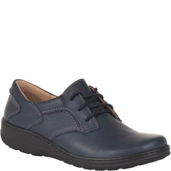 Wygodne półbuty damskie Syrena SH 715-2 granatowe