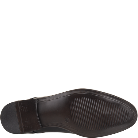 Półbuty wizytowe męskie skórzane Syrena SE 0938 czarne