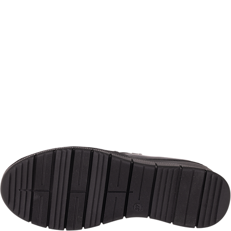 Wygodne botki damskie skórzane Syrena SWB K-276 czarne