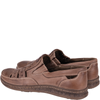 Brązowe półbuty męskie Syrena SI 414-6-P skóra naturalna