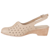 Syrena SWB 131 beżowe sandały damskie - skórzane, wygodne