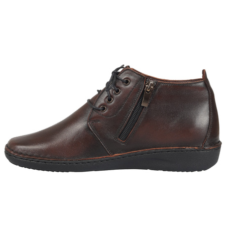 Trzewiki damskie skórzane marki Syrena K-230 kabir