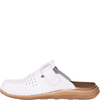 Białe klapki męskie Inblu VE0002KU skórzane sanitarne z klamrą