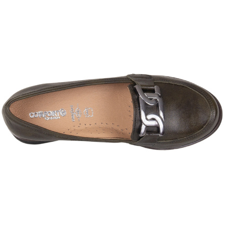 Mokasyny damskie Syrena SE 2224 w kolorze zielonym