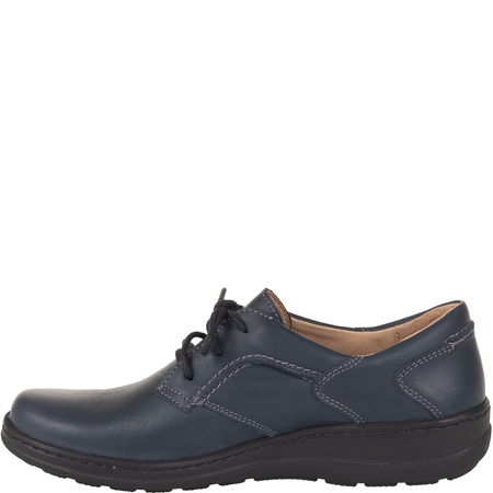 Wygodne półbuty damskie Syrena SH 715-2 granatowe