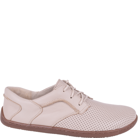 Półbuty damskie marki Syrena SH 715-2B ecru - Skóra naturalna