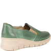 Zielone półbuty damskie skórzane marki Syrena SST 1775