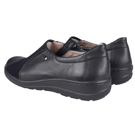 Elastyczne półbuty damskie Syrena SH 22714-2 czarne