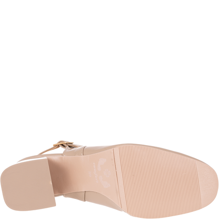 Beżowe sandały marki Syrena SGO 2099 - skóra naturalna