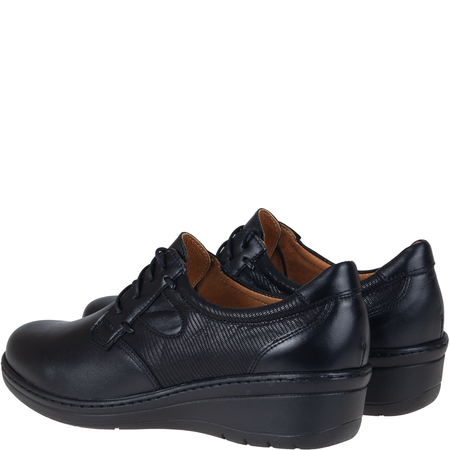 Komfortowe półbuty damskie skórzane Syrena SWB 192 czarne