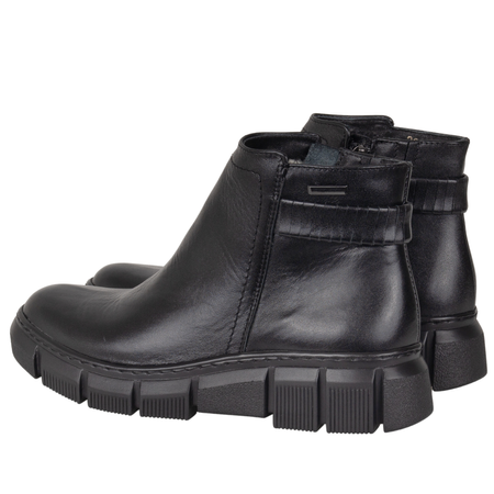 Modne botki damskie Syrena SWB K-259 - skóra naturalna